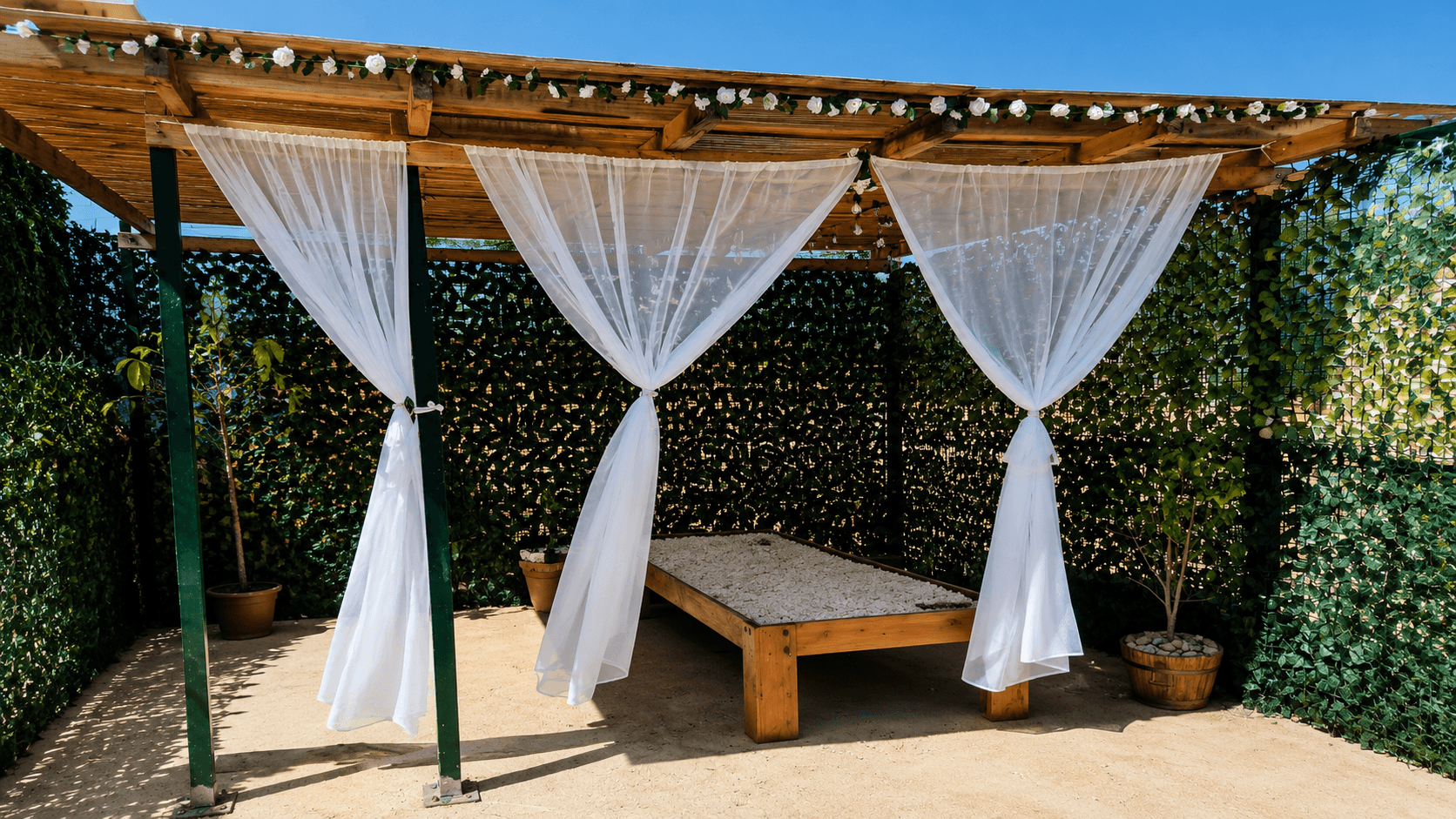 Jardines al aire libre y descanso