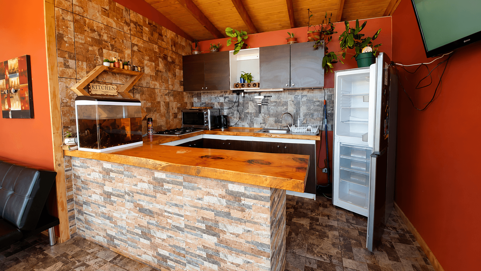 Cocina equipada para eventos